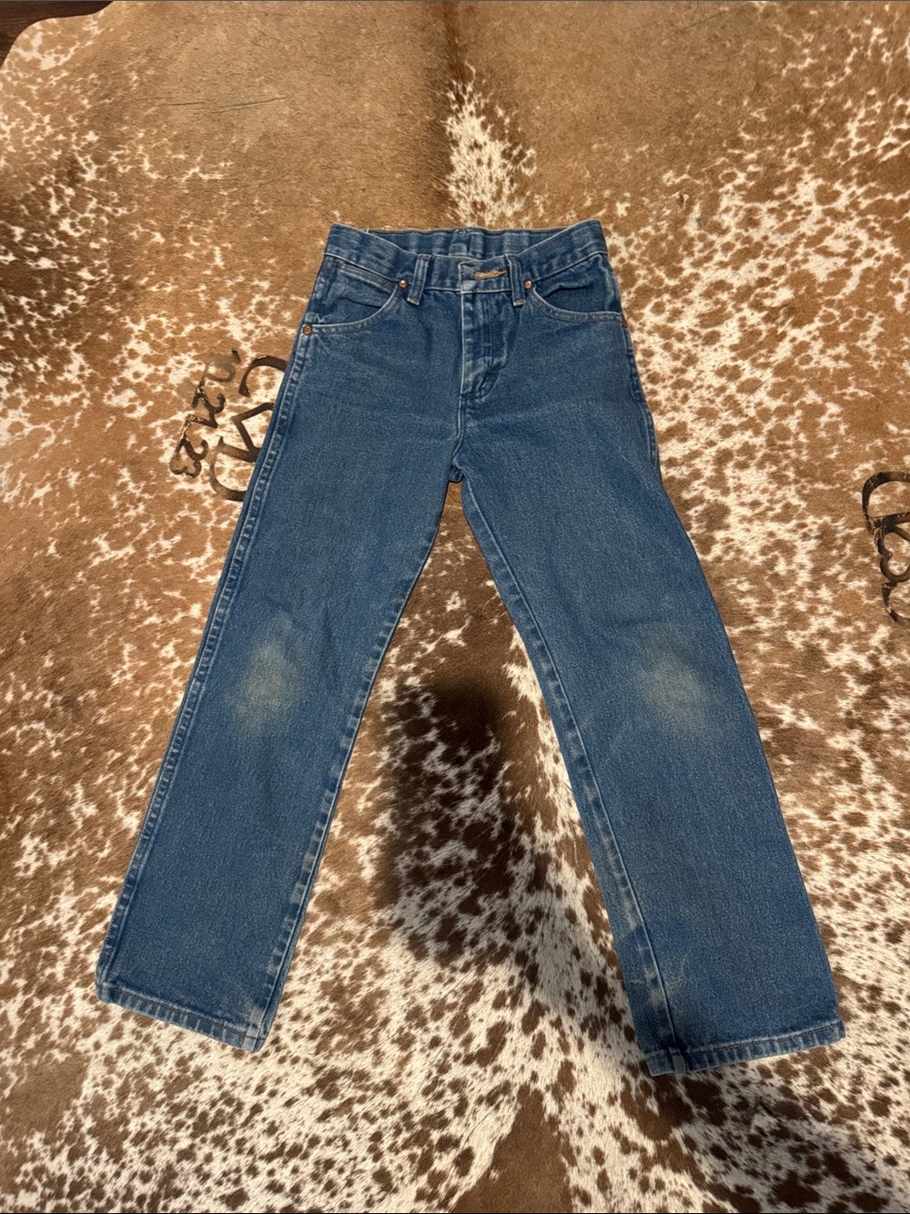 Wrangler Classic Boy’s Blue Straight-Leg Jeans